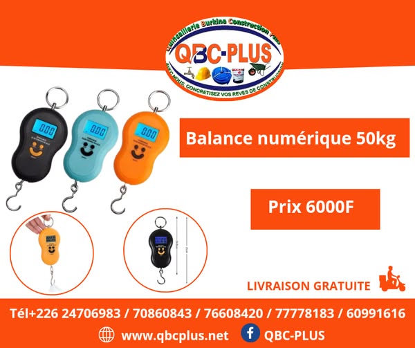 Balance Numérique 50Kg