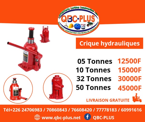 Crique hydraulique 5T